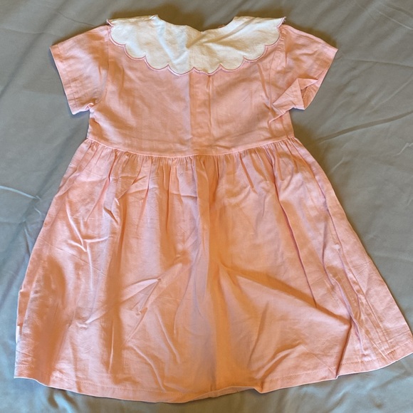 Adorable size 120 pink dress bundle. Good condition. Imperfections shown in pics - Picture 11 of 11